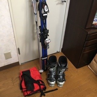 スキー板  ブーツ  ストック  ケースセット
