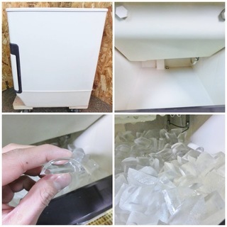 (E3203)【K5】中古☆ホシザキ【全自動製氷機】クレセントアイスメーカー/KM-12E/三日月型アイス/卓上型 