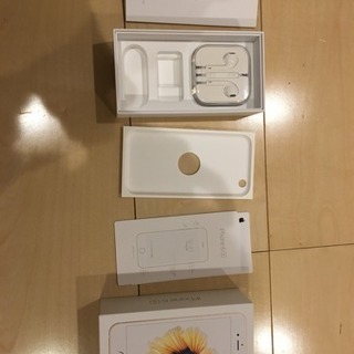 iPhone 6sゴールド 空箱（イヤホン付き）