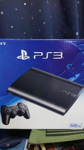 プレイステーション3本体500GB＋ソフト2点