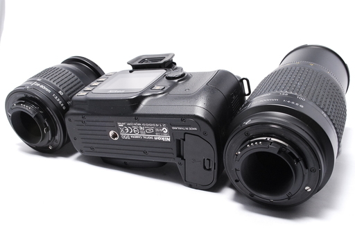 ☆入門機にして可愛い本格派☆ニコン D50 ダブルレンズセット☆