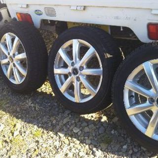 【終了】スタッドレス＆アルミ 155 65 14