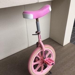 ［中古］値下げします 子供用一輪車　●スタンド付