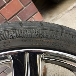 レグザス16インチメッキホイール＆タイヤ 軽自動車に☆