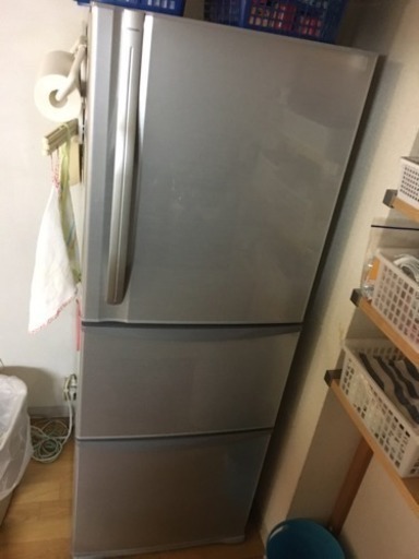 【18％OFF】 TOSHIBA 美品 GR34-ND(S)2008 339L ノンフロン冷凍冷蔵庫 冷蔵庫
