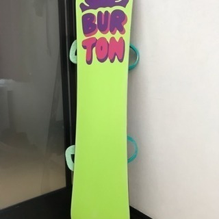 超カワイイバートン☆BURTON ジュニアキッズスノボーセット☆ブーツ22～23cm