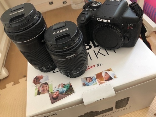 デジタル一眼 canon EOS kiss X8i