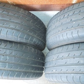 【夏タイヤ】10系 アルファード純正アルミ 225/55R17 残溝7mm程 2013年製