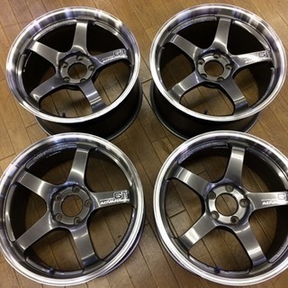 値下げ】ヨコハマ アドバンレーシングGT 18インチ ホイール4本