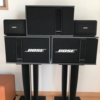 BOSE 301MM 3個、101MM 2個 専用スタンドまとめて
