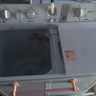 日立二槽式の洗濯機PS-754