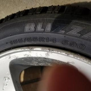 ブリヂストン　ブリザック　スタッドレスタイヤ　155/55R14 69Q