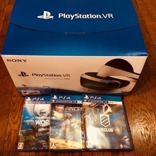 PlayStation4 VR本体 カメラ同梱版 ソフト３本セット