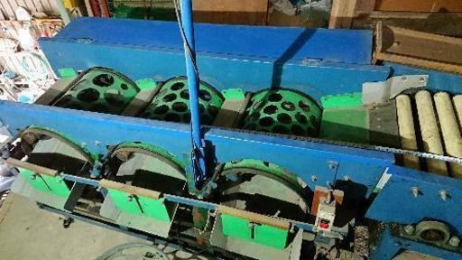 【完売御礼】電動選果機　三連ドラム回転式　完動品　農業