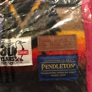CHUMS × PENDLTON 限定ウールブランケット ウールブランケット ペンドルトン チャムス 30周年記念ブランケット