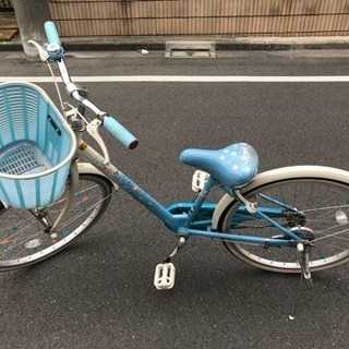ブリジストン　女の子 子供用　自転車　22インチ　カギ付　東京都...