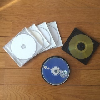 空DVD-R 4枚、CD-ROM 8枚