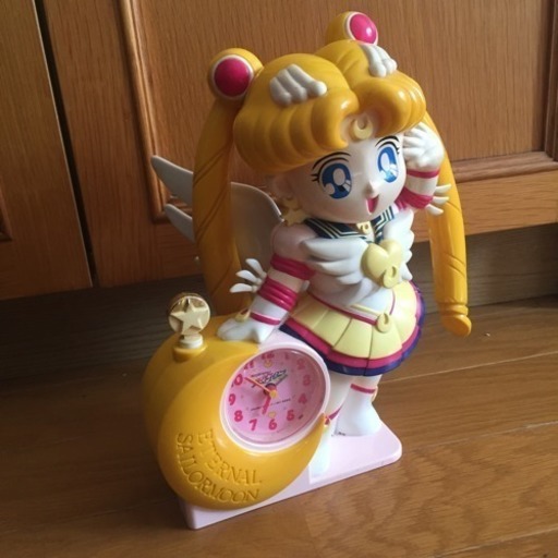 【売却済】セーラームーン 目覚まし 時計