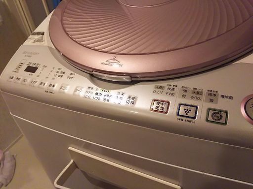 ＳＨＡＲＰ 8kg プラズマクラスター洗濯乾燥機 ES-TX820 タテ型 除菌消臭も！