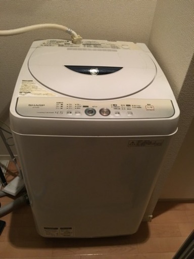 SHARP 4.5キロ洗濯機