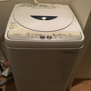 SHARP 4.5キロ洗濯機