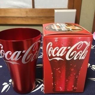 新品 コカコーラのアルミコップ