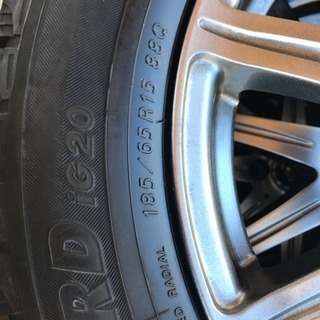 アルミホイル付きスタッドレスタイヤ※185/65/15※工賃無料