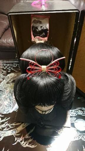 京都発◆日本女性◆レトロかつら◆専用箱付◆冠婚葬祭・時代劇