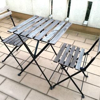IKEAの屋外用チェア・テーブルTÄRNÖ（イケアイケヤ）