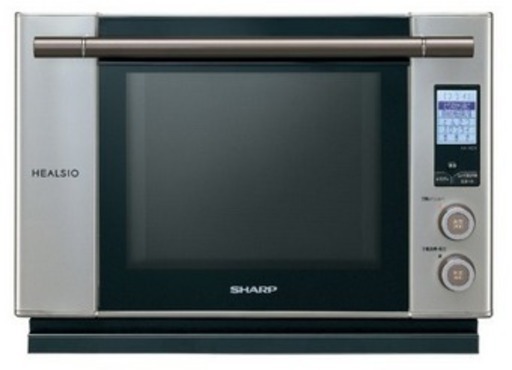 SHARP ウォーターオーブン ヘルシオ シルバー系 AX-HC4-S