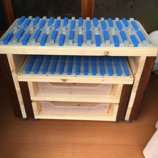 DIY  作業収納椅子