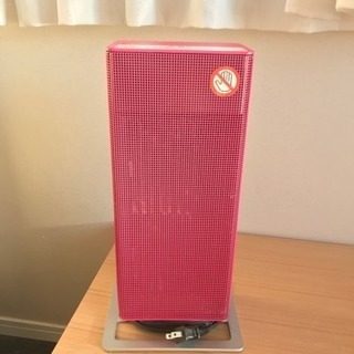 電気ファンヒーター ANNA (800w) ピンク