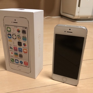 iPhone 5S シルバー　32GB SIMフリー iPhone 5S シルバー 32GB SIMフリー（中古品）