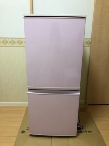 単身用 ピンク冷蔵庫