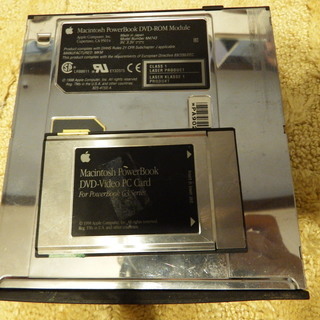 APPLE power book G3 (PQD用)　DVDドラ...