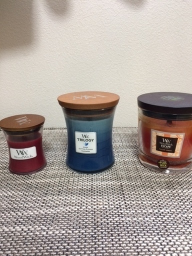 キャンドル　3点セット