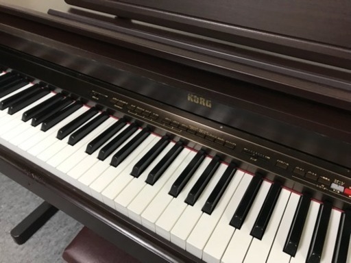 コルグ　電子ピアノ　椅子　取扱説明書　メトロノームつき 電子ピアノ】コルグ C-6500 椅子 取扱説明書付き