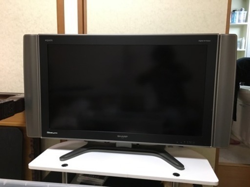 シャープアクオス LC37GX2w テレビ台付き