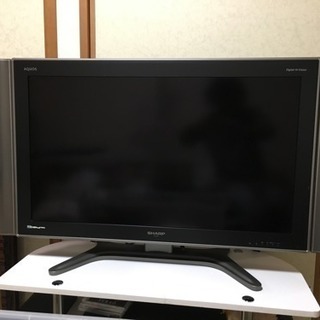 シャープアクオス LC37GX2w テレビ台付き