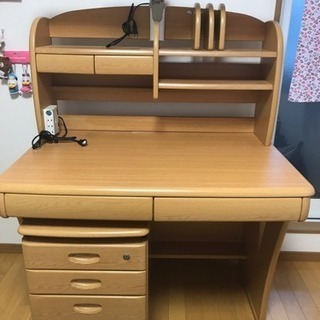 勉強机☆美品 椅子有り