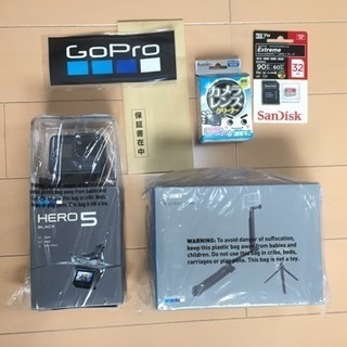 GoPro HERO5 Black、純正アーム、microSD3...