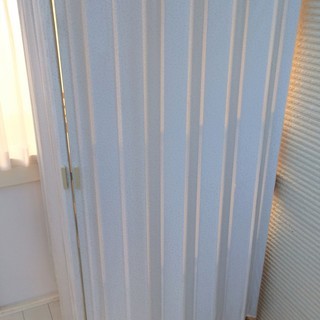 物置棚アコーディオンカーテン付手作り中古品 Mari 前橋の収納家具 物置 の中古あげます 譲ります ジモティーで不用品の処分
