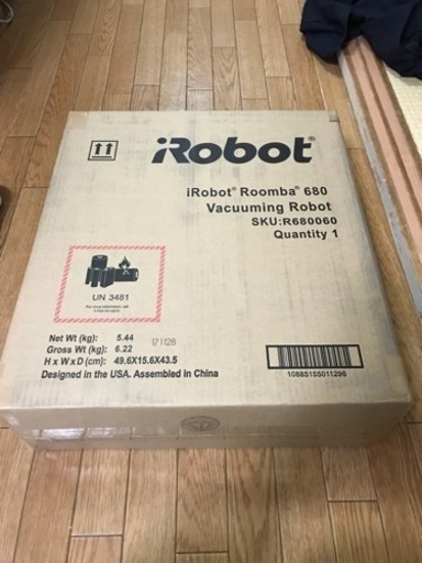 45000→40000！新品未使用！ルンバ680！