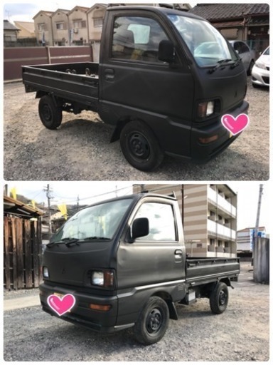 品質は非常に良い 軽トラック マットブラック ミニキャブトラック
