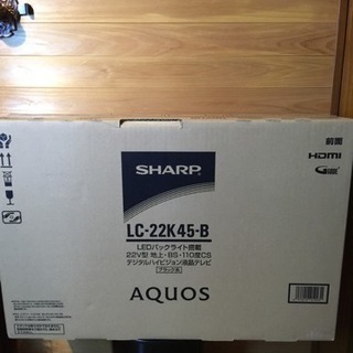 AQUOS(シャープ)LC-22K45-B