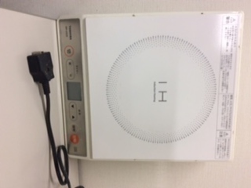東芝IHクッキングヒーター　MR20DE　厚さ5.9cm 幅28,5cm