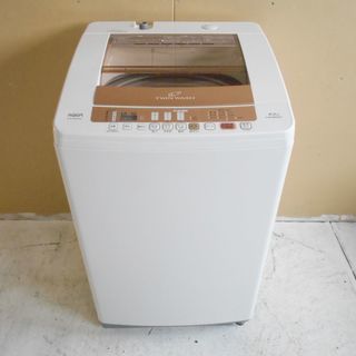 アクア　全自動洗濯機　AQW-VW800E　美品  【リサイクル...