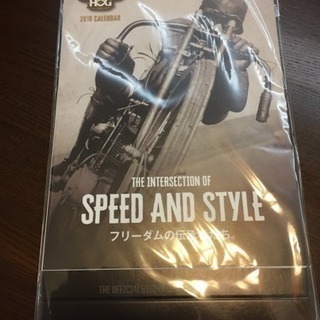 Harley Davidson 2018年カレンダー オーナー限定