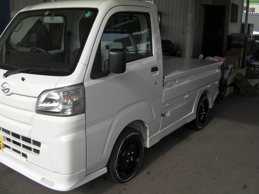 ハイゼットトラック白ほぼ新車 ホワイトレター 日曜休み 蒲郡のハイゼットの中古車 ジモティー