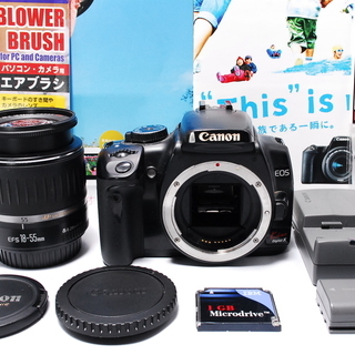 ☆一眼レフデビューに最適☆Canon kiss x レンズキット☆